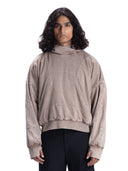 Yeti HOODIE – Beige Washed Effect