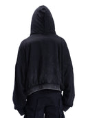 Yeti HOODIE  – Black Washed Effect