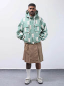 Argyle Anorak- Aurora Green