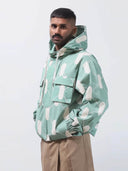 Argyle Anorak- Aurora Green