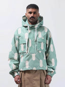 Argyle Anorak- Aurora Green