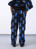 Argyle Pants- Aurora Blue