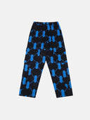 Argyle Pants- Aurora Blue