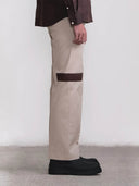 Beige Uniform Pants