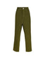 Pantalon jupe en jean vert mousse