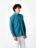 Blue Corduroy Shirt - The Silk Road 