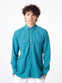 Blue Corduroy Shirt - The Silk Road 