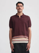 Canopy Polo- Dark Magenta