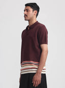 Canopy Polo- Dark Magenta