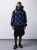 Argyle Anorak- Aurora Blue