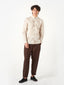 Cotton linen floral shirt - The Silk Road 