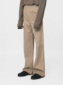 Darted E Pants Beige