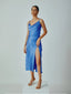 Juliette Dress - Blue - The Silk Road 