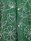 Kantha-embroidered cotton shirt