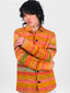 Orange Hand-Woven Jacket