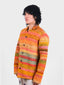 Orange Hand-Woven Jacket