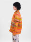 Orange Hand-Woven Jacket