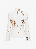 Magnolia Floral Military Tang Jacket