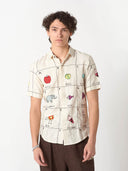 Neutral ABC Short Sleeve Shirt - The Silk Road 