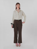 Vanilla Stripe Cotton Shirt