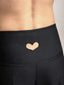 Openwork Alsatian Heart Shorts