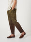 Two-Tone Straight-Leg Trouser - The Silk Road 