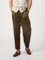 Two-Tone Straight-Leg Trouser - The Silk Road 