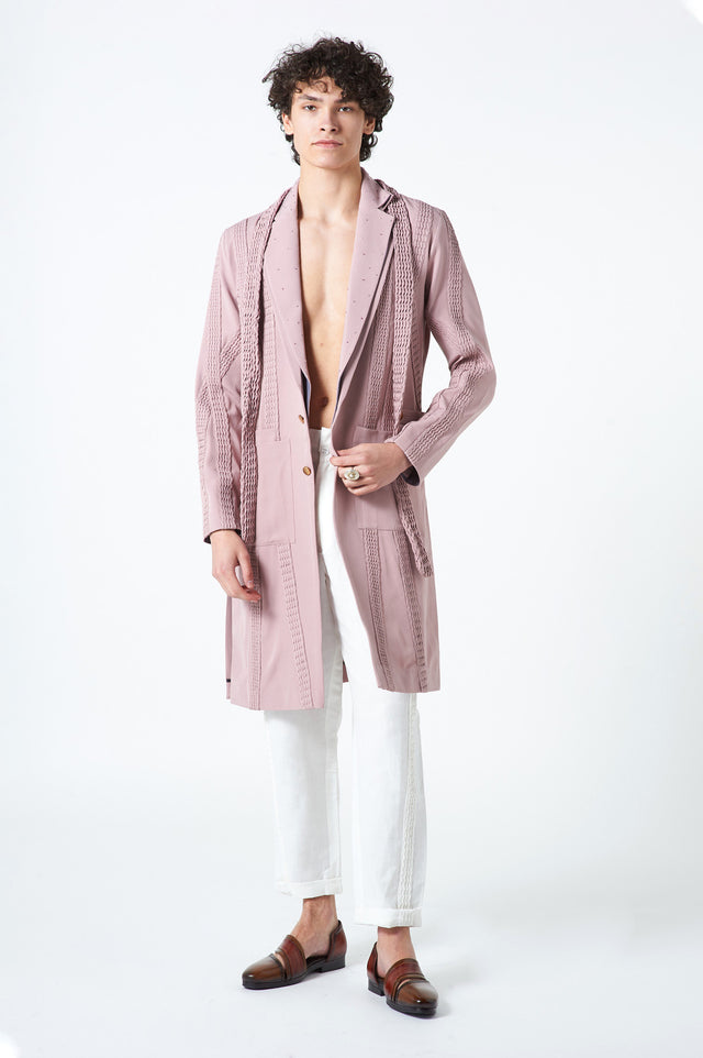 Pink Overcoat - The Silk Road 