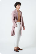 White  Pintuck Trousers - The Silk Road 