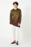 Ombre Brown SHIRTS - Luxury, Sustainable & Ethical Clothing by The Silk Road